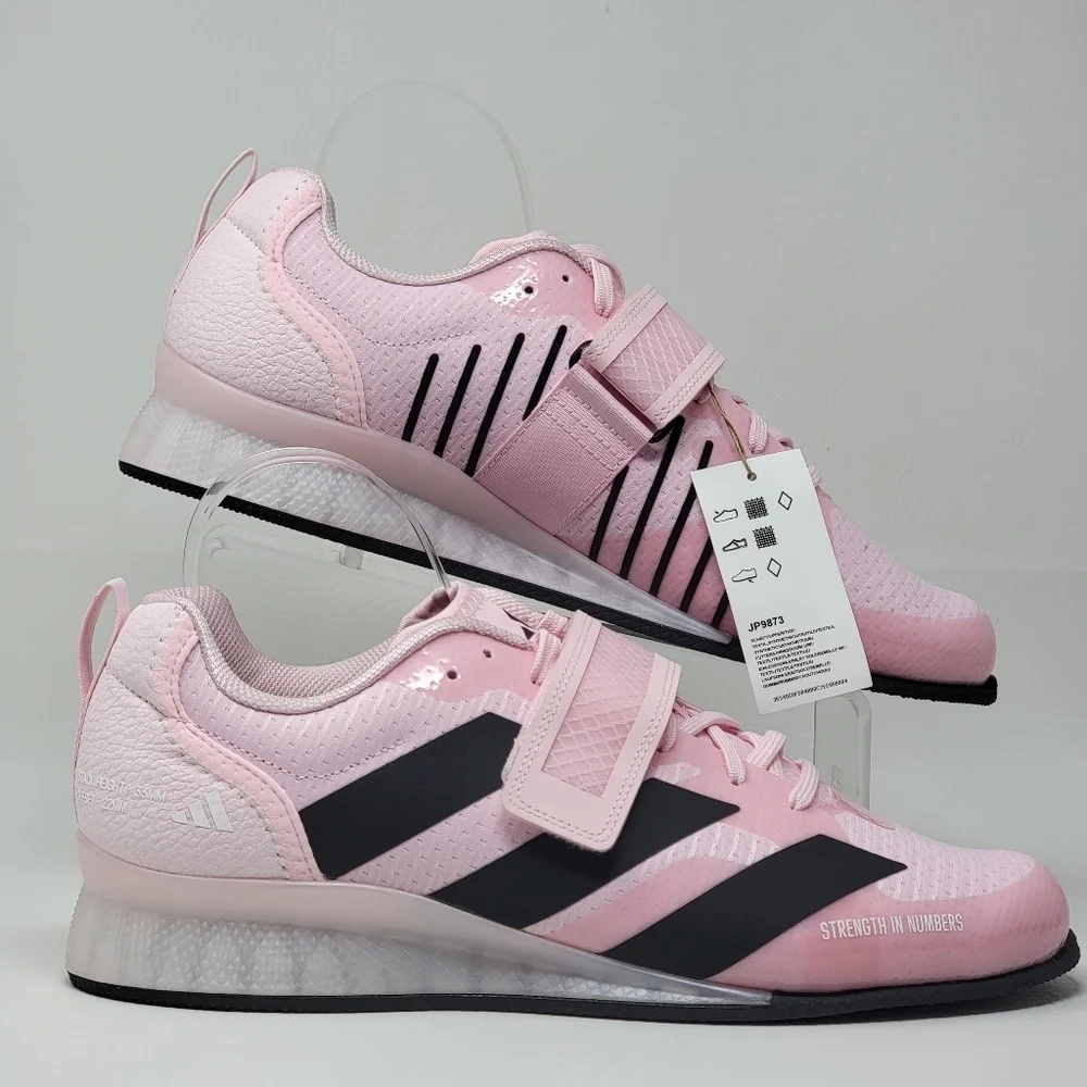 Adidas Adipower 3 Weightlifting Shoes JP9873 Men Size 10.5 Women 11.5 Pink New